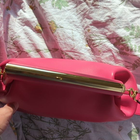 Fendi First Nappa Leather Clutch Fuchsia rare color - Picture 8 of 17